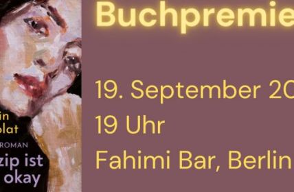 Buchpremiere: "Im Prinzip ist alles okay" (Foto: Buchpremiere 19.09.2023, Berlin - JUMBO Verlag)