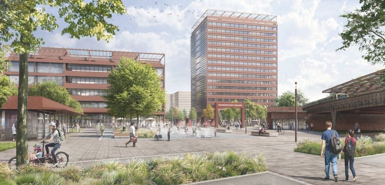 Siemens und Berlin investieren in neues Stadtviertel (Foto: Siemens AG, Greenbox Landschaftsarchitekten)